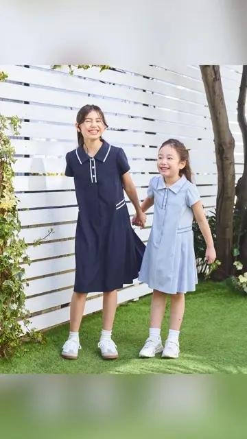 SUMMERセール30％OFF】【キッズ】COOLMAXラインワンピース 100