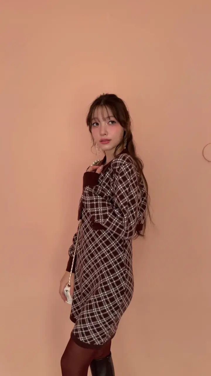 【未使用】Diagram ダイアグラム カルゼコンビジレワンピース キャメル カルゼコンビジレワンピース / GRACE CONTINENTAL | GRACE CONTINENTAL