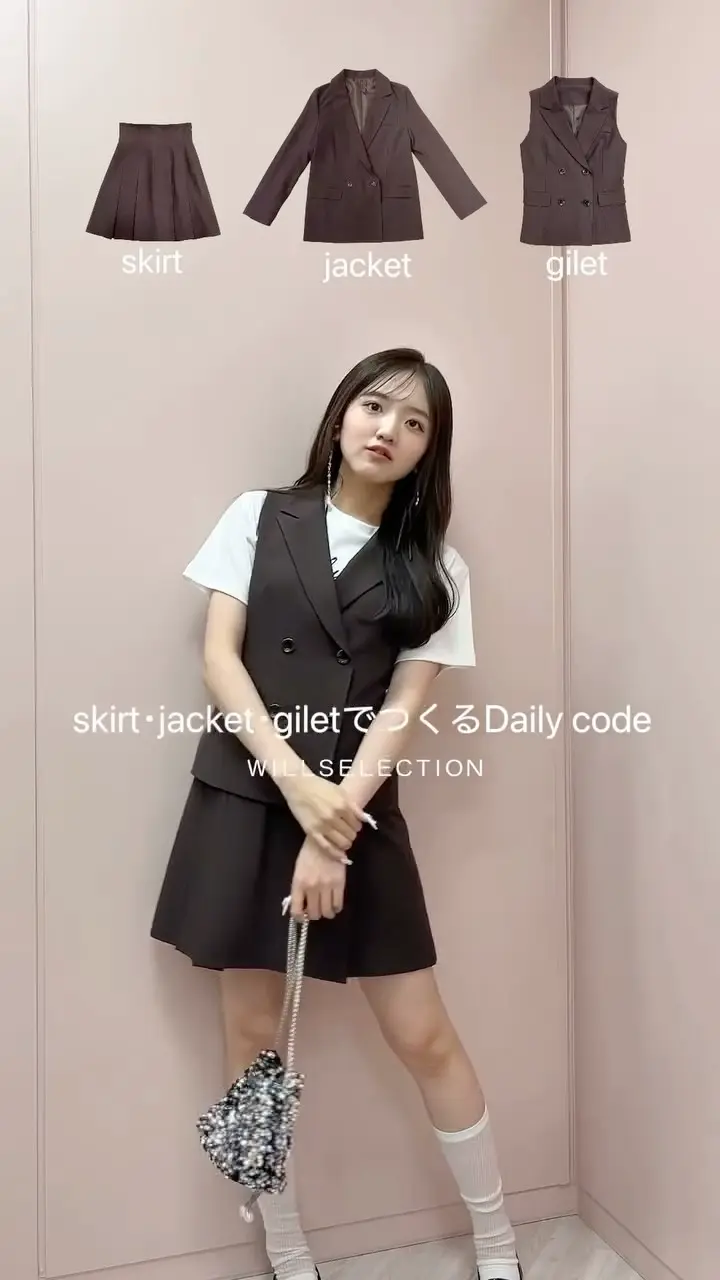 ダブルボタンテーラードジャケット