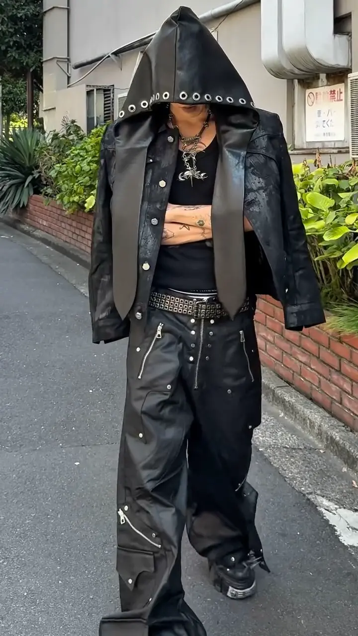 RICH】Black Waxed Denim Jacket | OUR BRAND,RICH | PRESSING WEB SHOP