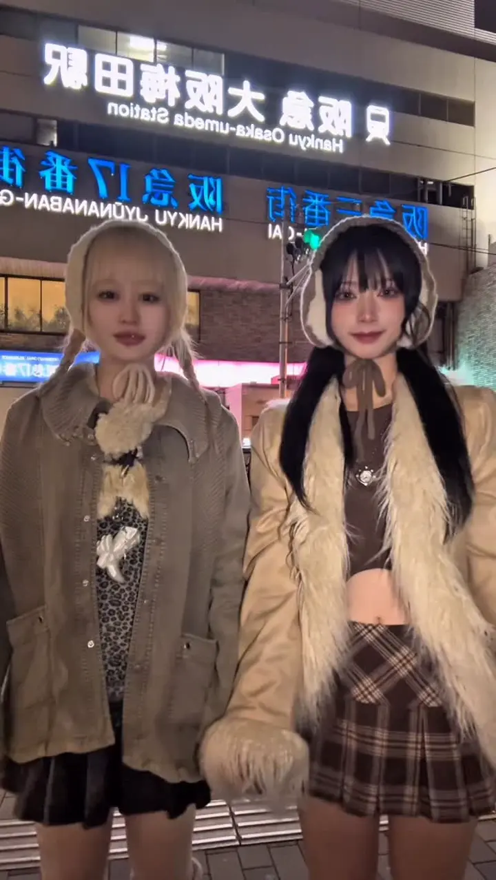 Never mind the XU】ear muffler (2color) / 【ネバーマインドザ