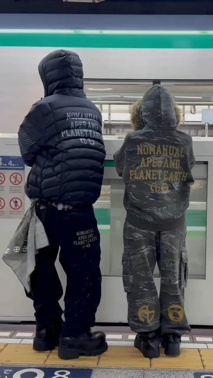 AAPE X NOMANUAL】AAPE X NOMANUAL HOODIE ZIP-UP 2 | OUR BRAND