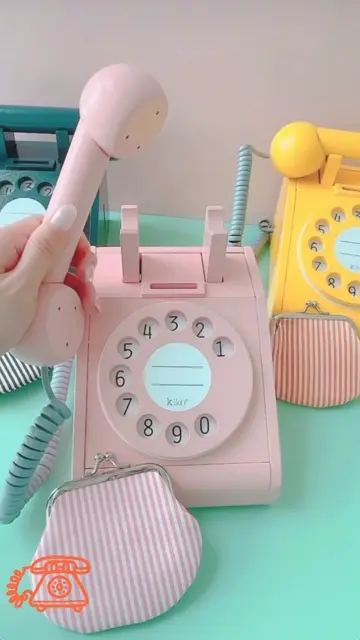 kiko+】 telephone（テレフォン） 【イエロー・ピンク・ブラック