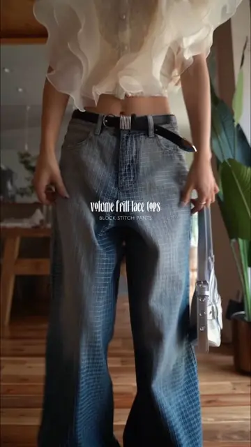 osrsブロックステッチパンツ/s ブロックステッチパンツ | osrsofficial