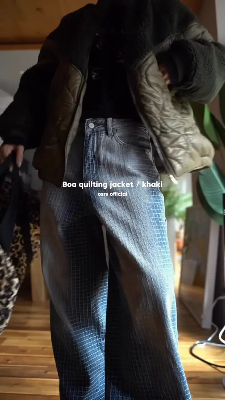 ブロックステッチパンツ | osrsofficial
