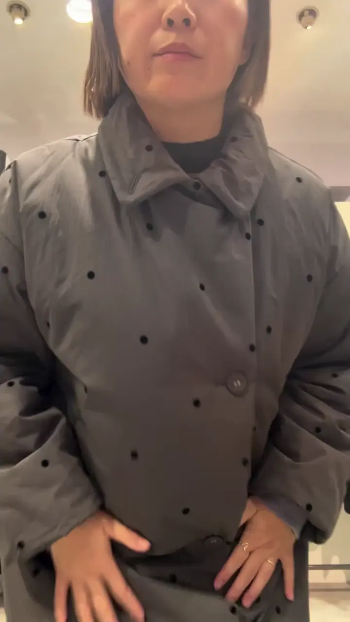 WINTER SALE】フロッキーpolka中綿3wayカラーコート | COO ONLINE