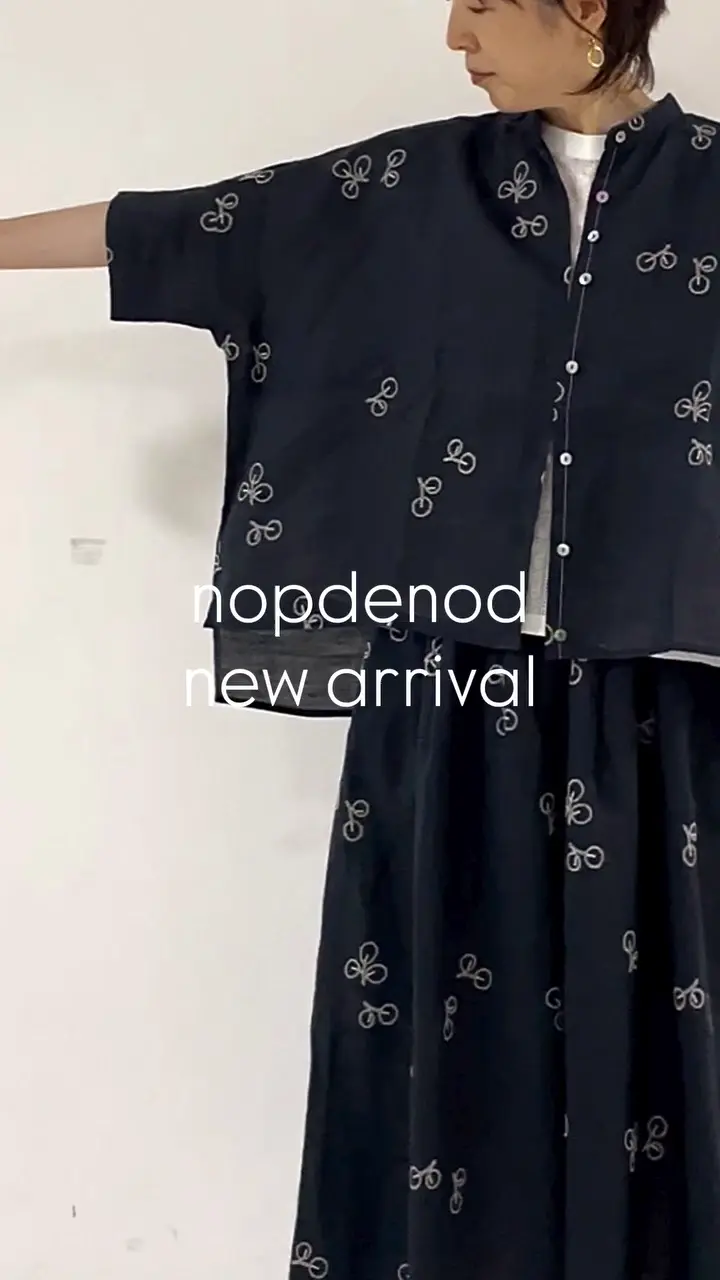 MORE PRICE DOWN】Cielラミーユーカリ刺繍半袖シャツ | COO ONLINE