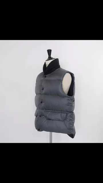 SCYE] Nylon Stretch Reversible Down Vest サイ リバーシブル ダウン