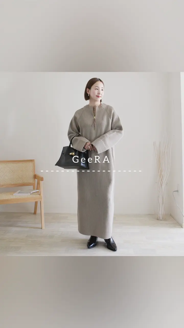 透かし編アームウォーマー付ニット - ベルーナ【公式】