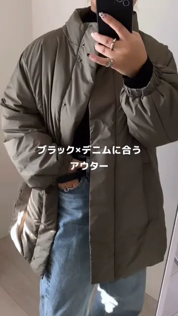 フレンチダウン使いノンステッチミドル丈コート - ベルーナ【公式】