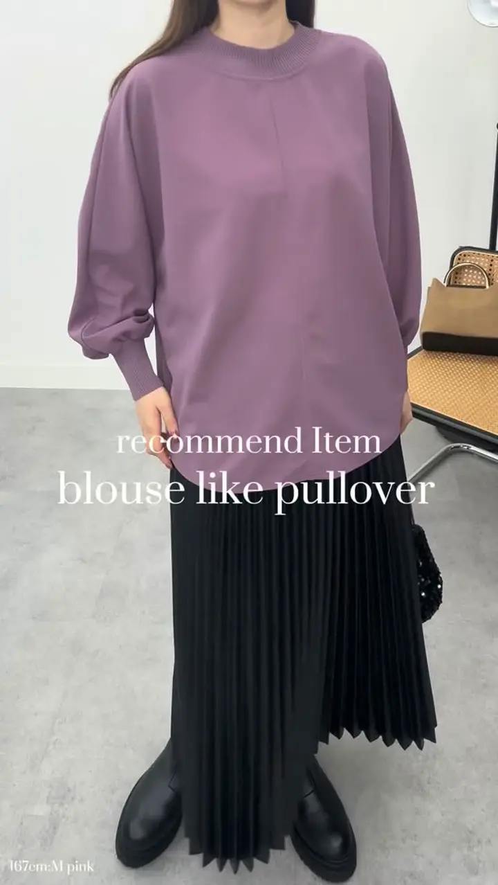 黒とピンクの花柄ハイネックチュニックM~L チュニック 長袖 VANSPORTS