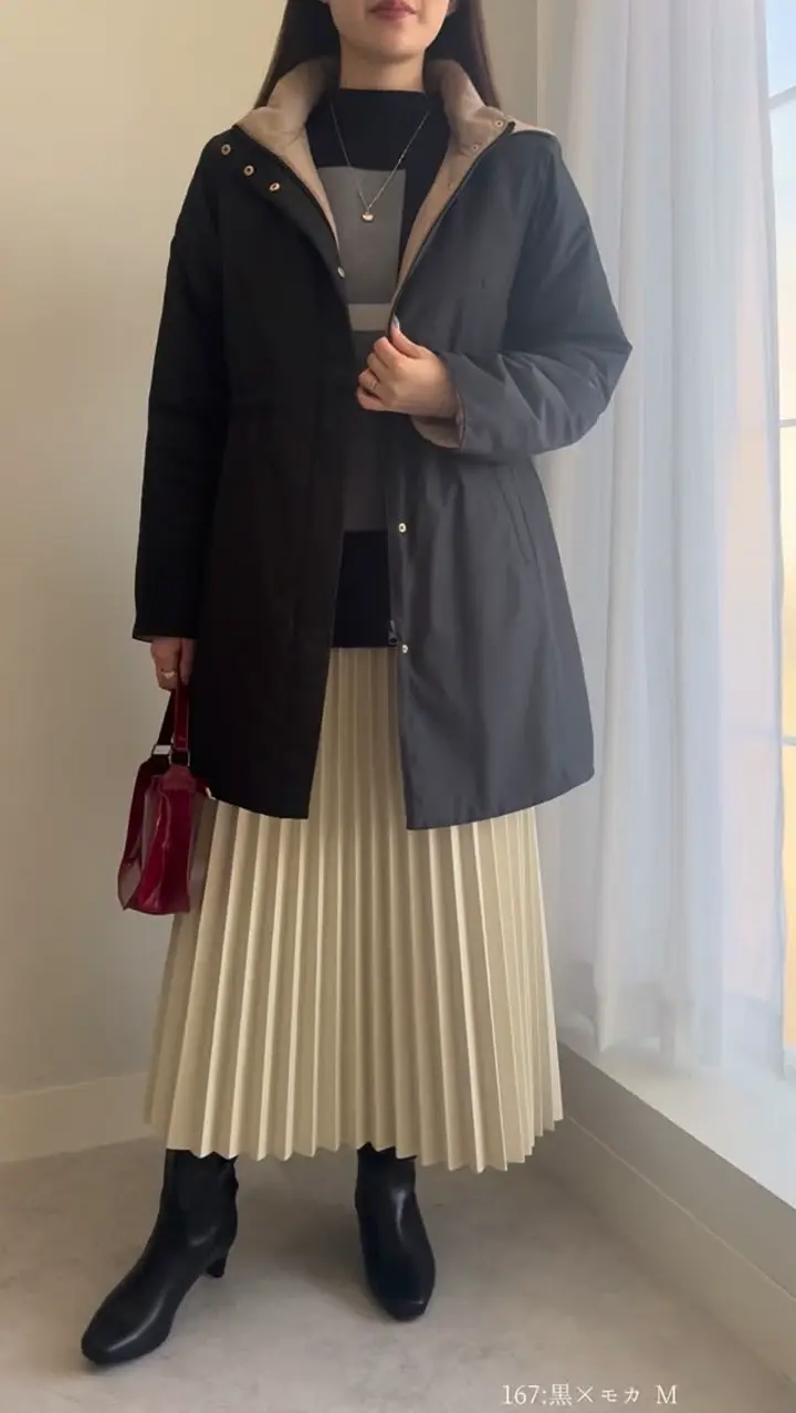 プリント切替ドルマンデザインチュニック - ベルーナ【公式】