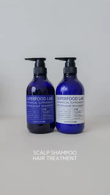 SUPERFOODLAB /SFL ビオチン+ スカルプシャンプー 480ml | 新谷酵素