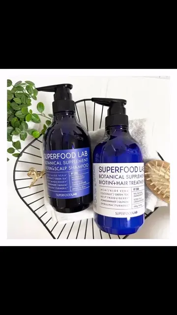 SUPERFOODLAB /SFL ビオチン+ スカルプシャンプー 480ml | 新谷
