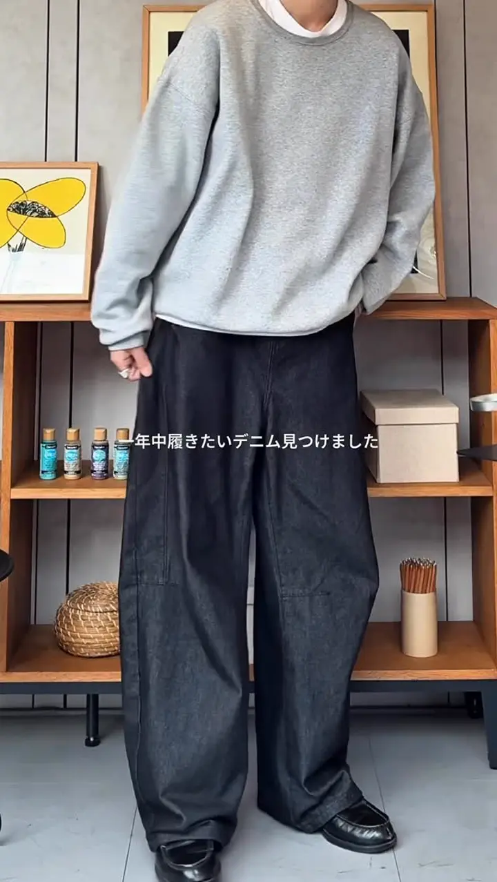 ウォッシュ加工ストレートデニムパンツ KA7127 – YOLO（ヨロ