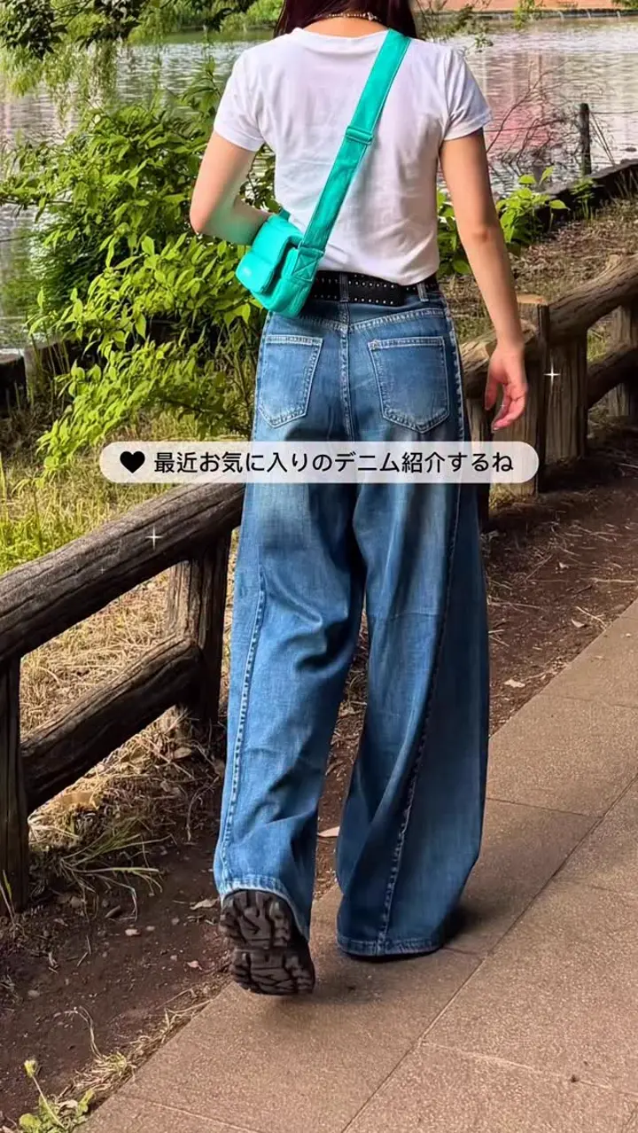 ステッチデザインストレートデニムパンツ TO0202 – YOLO（ヨロ