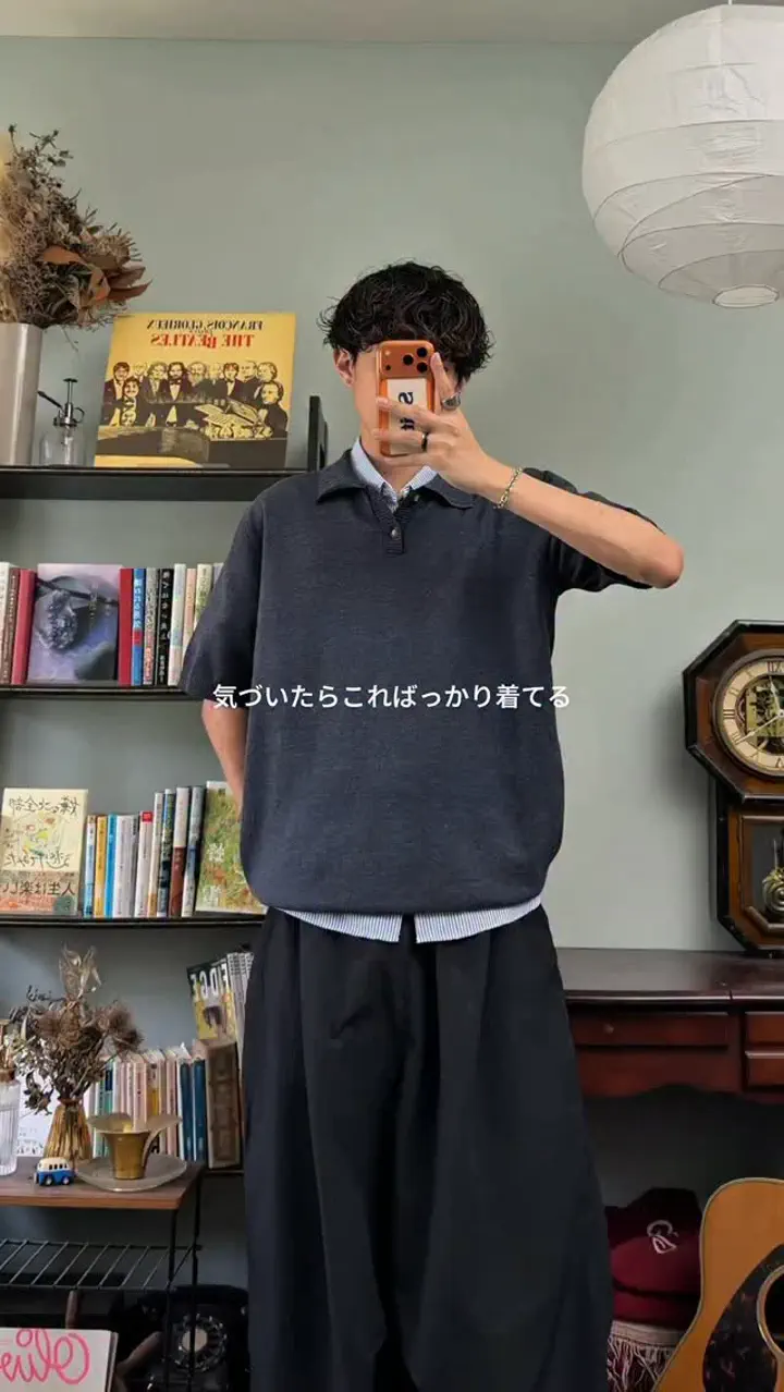 レトロカラーニットポロ RR0399 – YOLO（ヨロ）｜ファッション通販