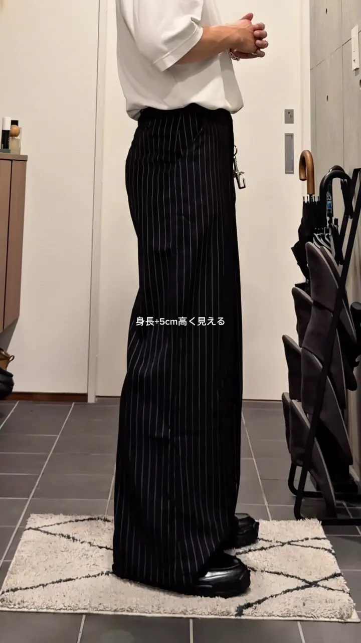 ツータックストライプパンツ RG7272 – YOLO（ヨロ）｜ファッション通販