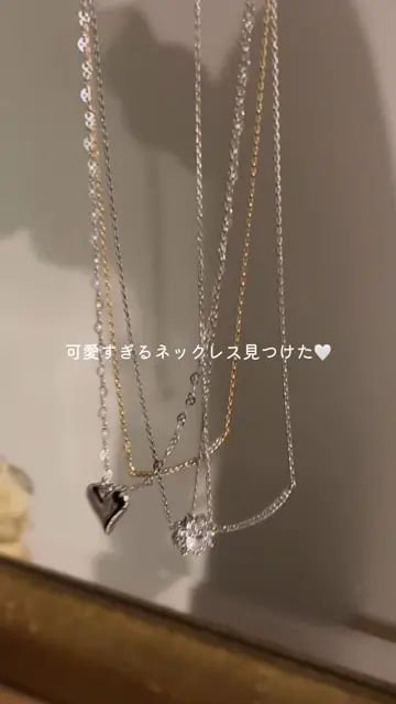 GSTVハートチェーンネックレス ハートチェーンネックレス GSTV