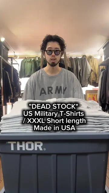 DEAD STOCK US ARMY Tee / Short length - TEENAGER ONLINE STORE
