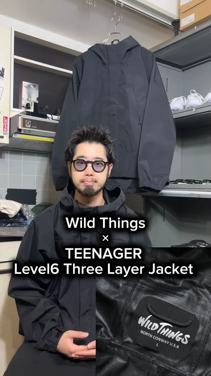 Wild Things × TEENAGER Level6 Three Layer Jacket / TEENAGER