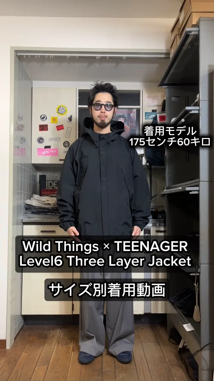 Wild Things × TEENAGER Level6 Three Layer Jacket / TEENAGER