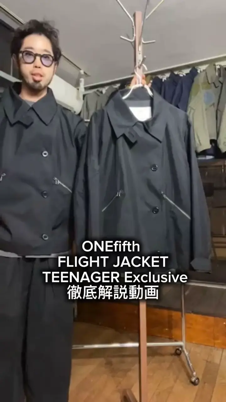 ONEfifth / FLIGHT JACKET/ Made in Japan / TEENAGER Exclusive