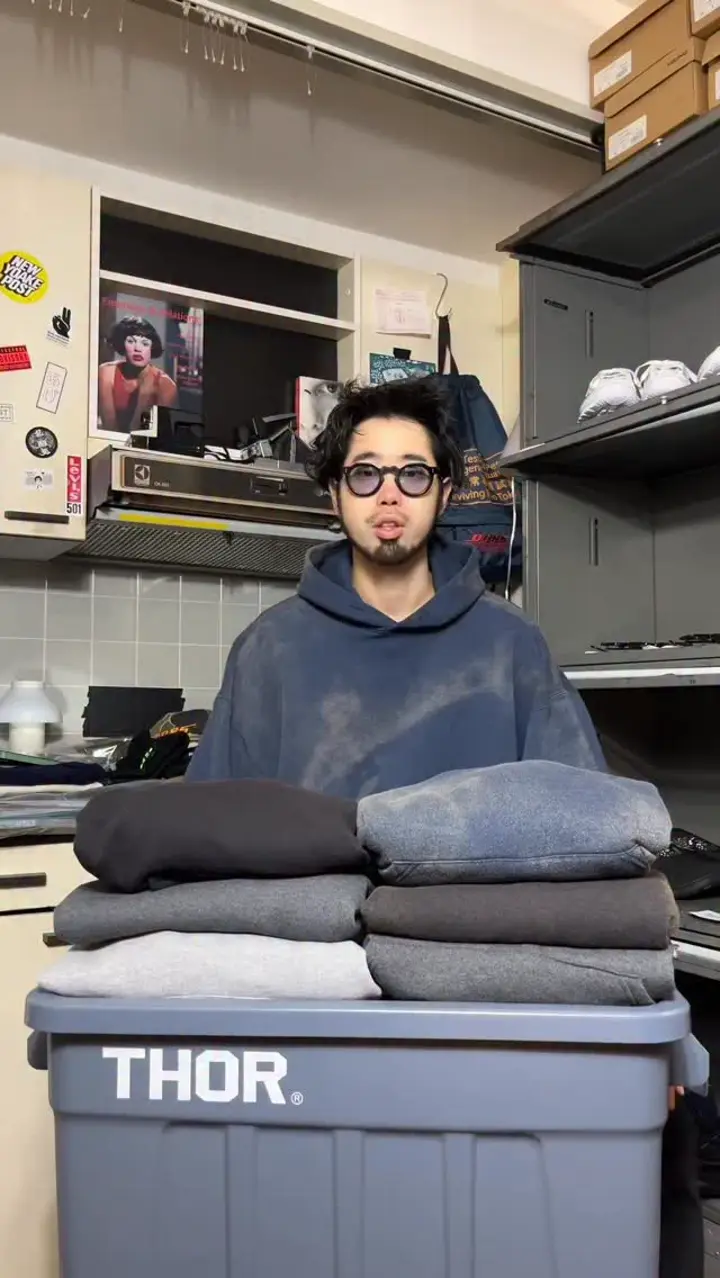 d*7様 アメリカ PLAYMAXX社 デッドストック 直輸入 当時物 ビンテー DEAD STOCK US Made Sweat Shirt / DK Gray - TEENAGER ONLINE STORE