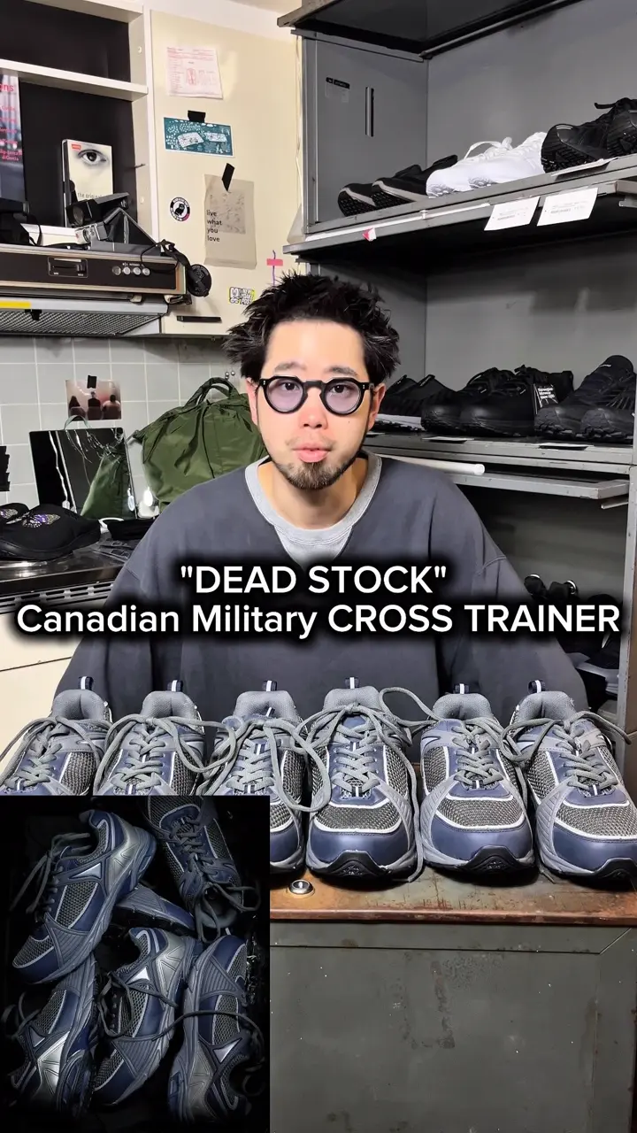 DEAD STOCK Canadian Military CROSS TRAINER - TEENAGER ONLINE STORE
