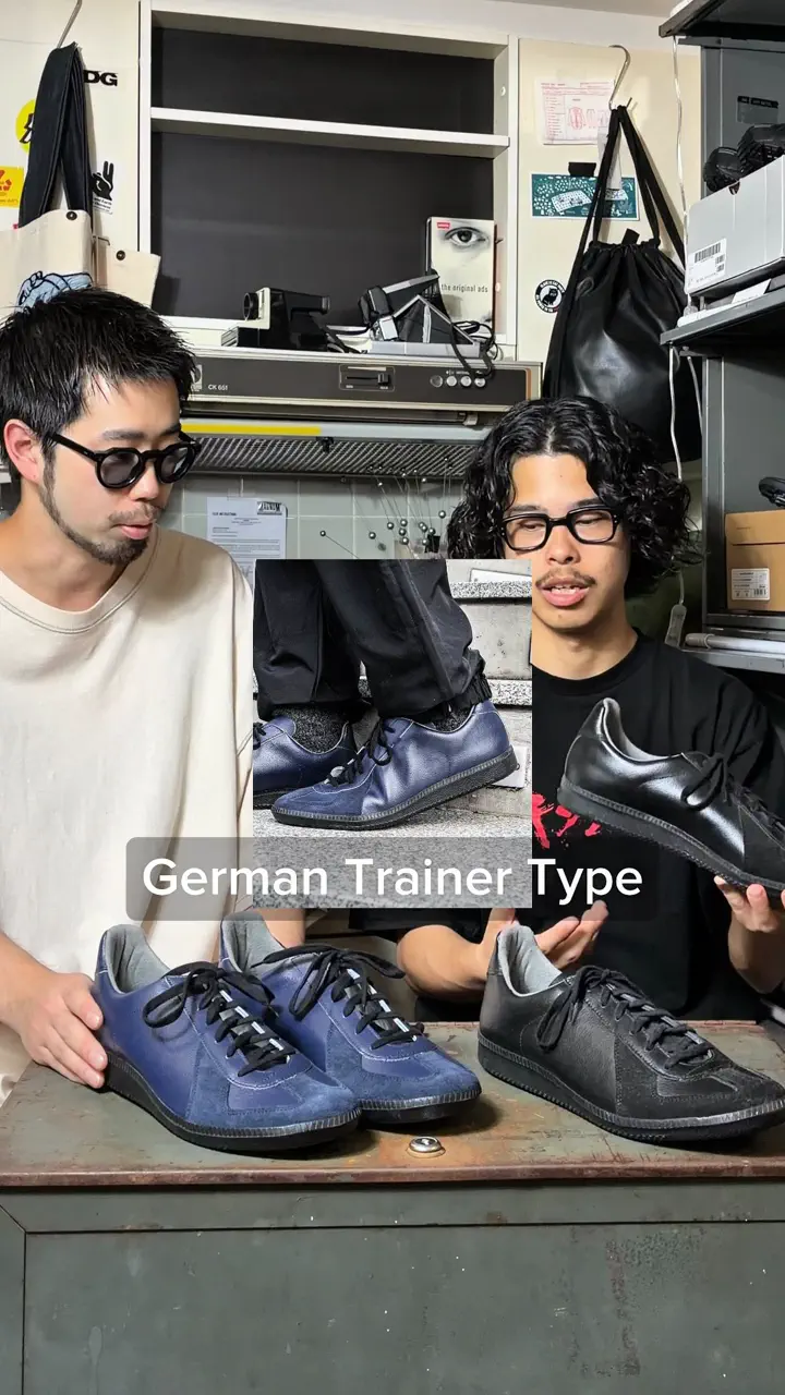 German Trainer Type / Black - TEENAGER ONLINE STORE