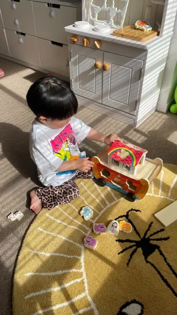 ノアの方舟風 バードハウス 木製インテリア小物 アメリカン雑貨