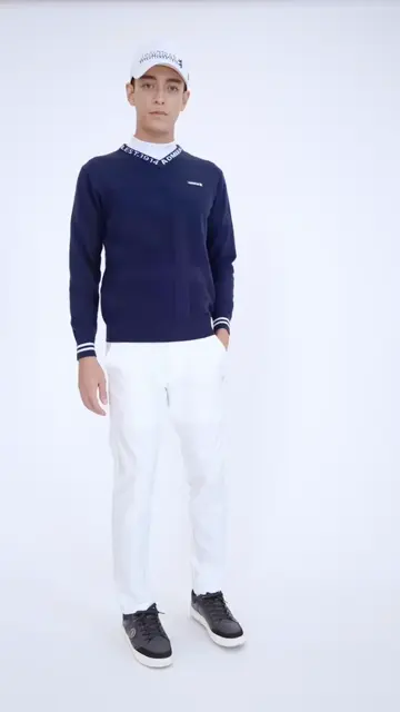 アドミラル ゴルフ]メンズ フラッグ モックシャツ | ヤマニ