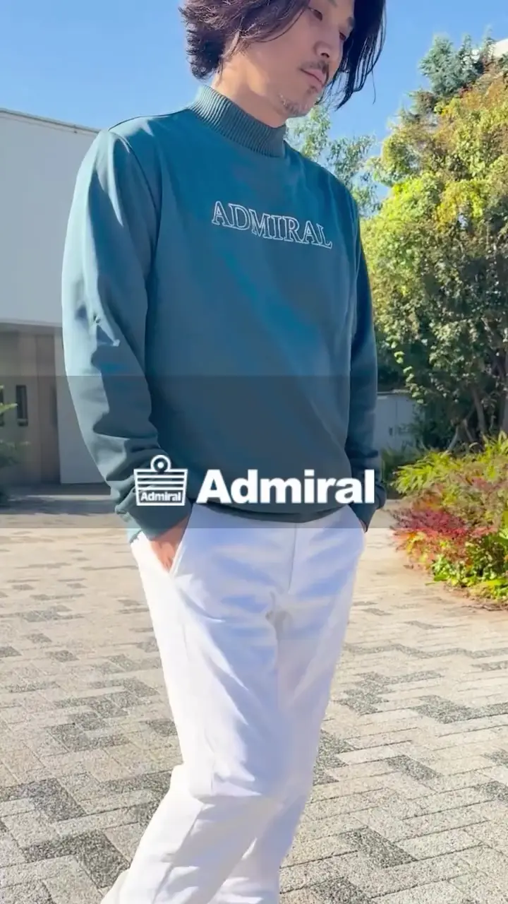 30％OFF】[アドミラル ゴルフ]メンズ ホカタッチ レイヤードモック