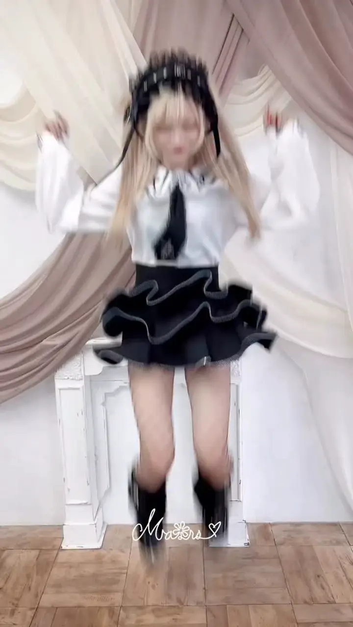 MA*RS】ZIPフリルスカパン - ブラック size-F | 地雷系・量産型の