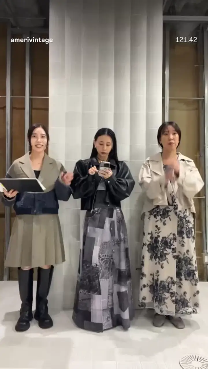 2025春新作完売！AMERIVINTAGE【新品未使用】ツイードジャケット 2025春新作完売！AMERIVINTAGE【新品未使用】ツイードジャケット