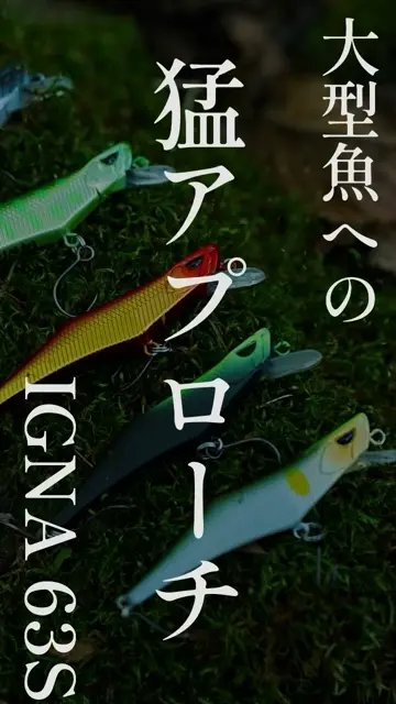 IGNA63S オトコノコピンク - 渓流用トラウトロッド・ロッド
