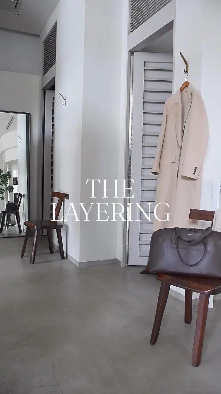 [美品]THE STORE by C' のWフェイスキッドモヘアリバーコート THE STORE by C'