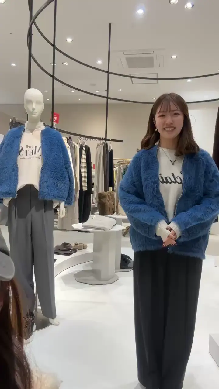 フェイクファーベスト｜abahouse mavie / アバハウス マヴィ