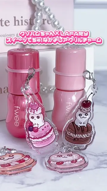 クソハムちゃん×LAFARY》スイ～ツでちゅ！なかよしアクリルチャーム