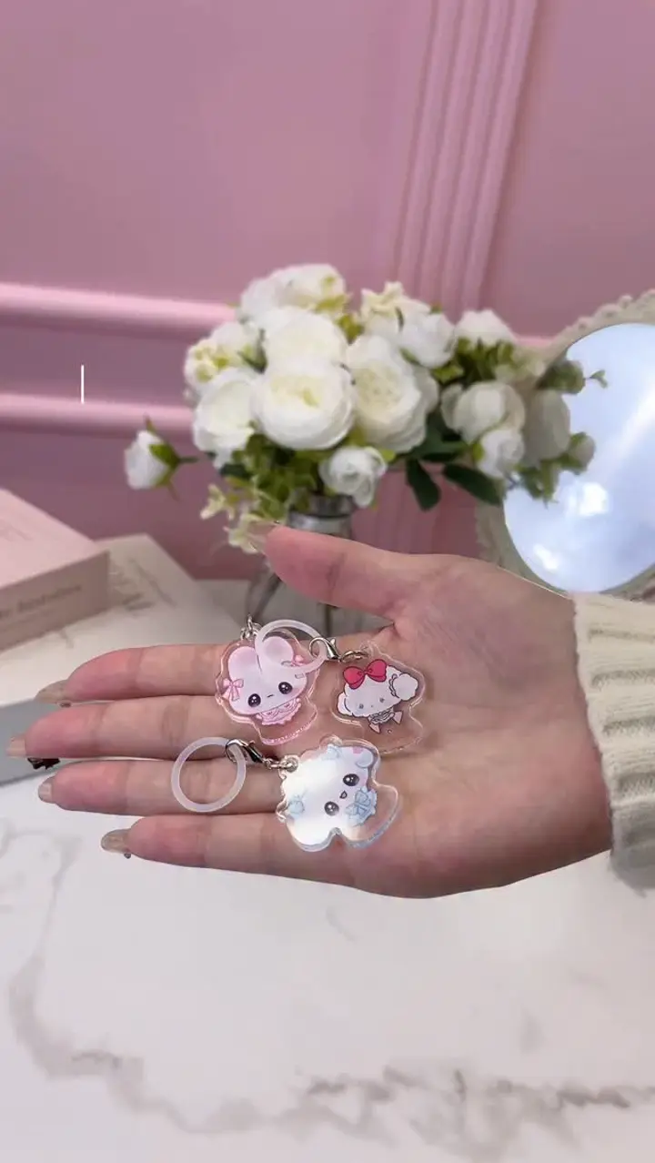 レトロガーリー アクリルチャーム こぎみゅん《LAFARYオリジナル