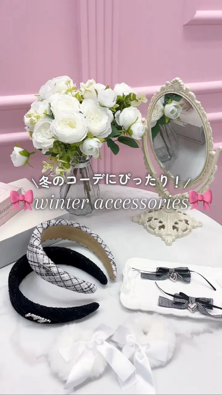 ふわふわボアリボンヘアゴム- LAFARY ONLINE