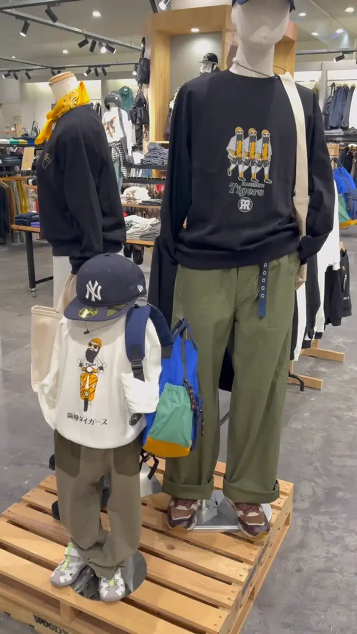 F-25AW259WH]OTAS(オータス) WOODY別注 OJISAN×Tigers 阪神