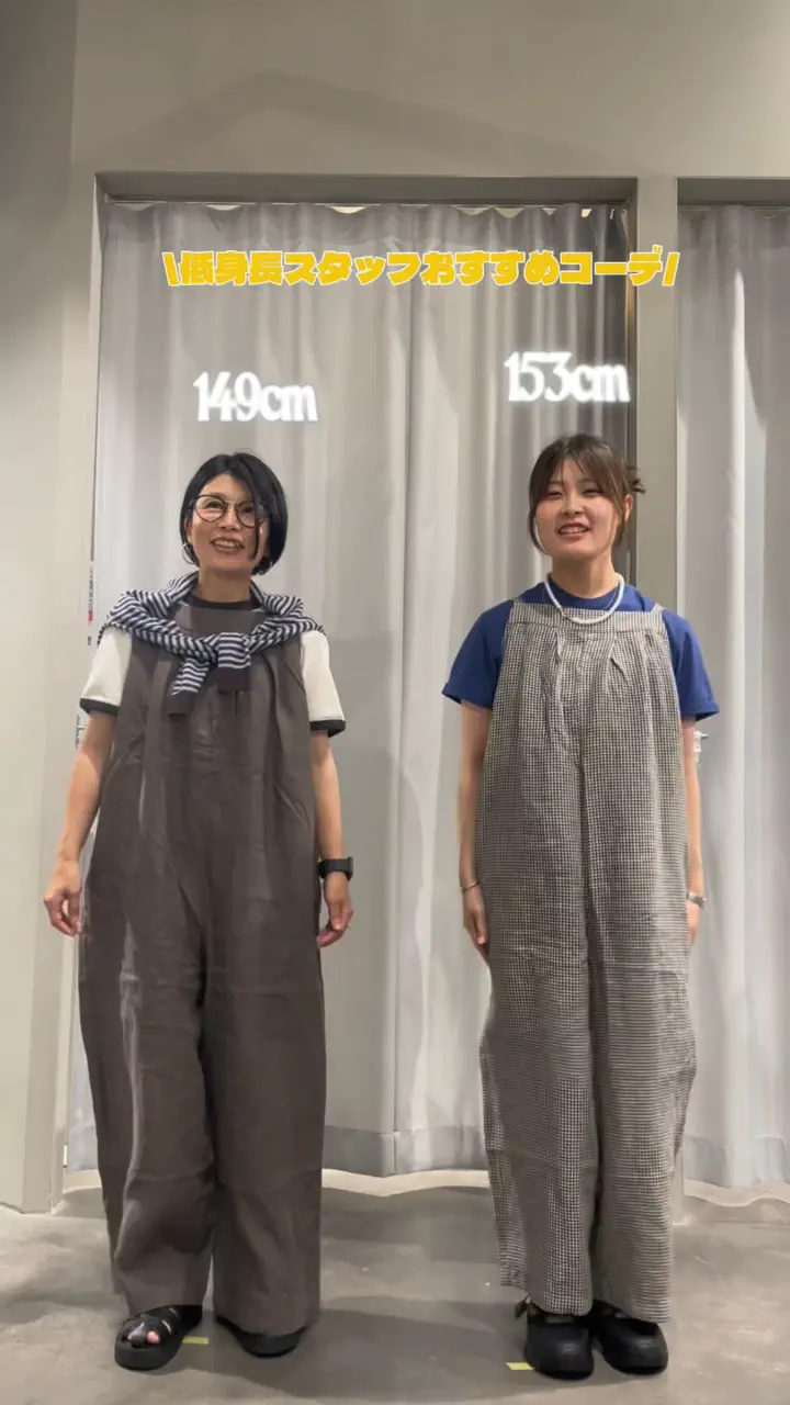 blue willow(ブルーウィロー) 別注 リネンサロペット レディース