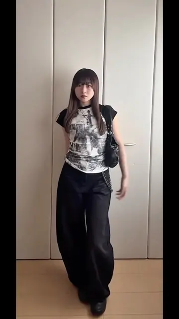 レッグカバー付きデニムショートパンツ