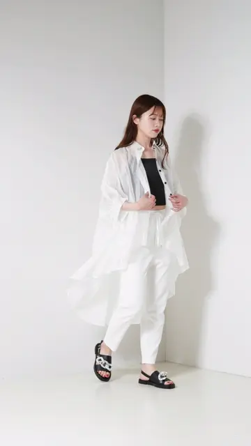 SEVEN SENSE シルクバックロングシャツ | ALL ITEM | ROOM903 online