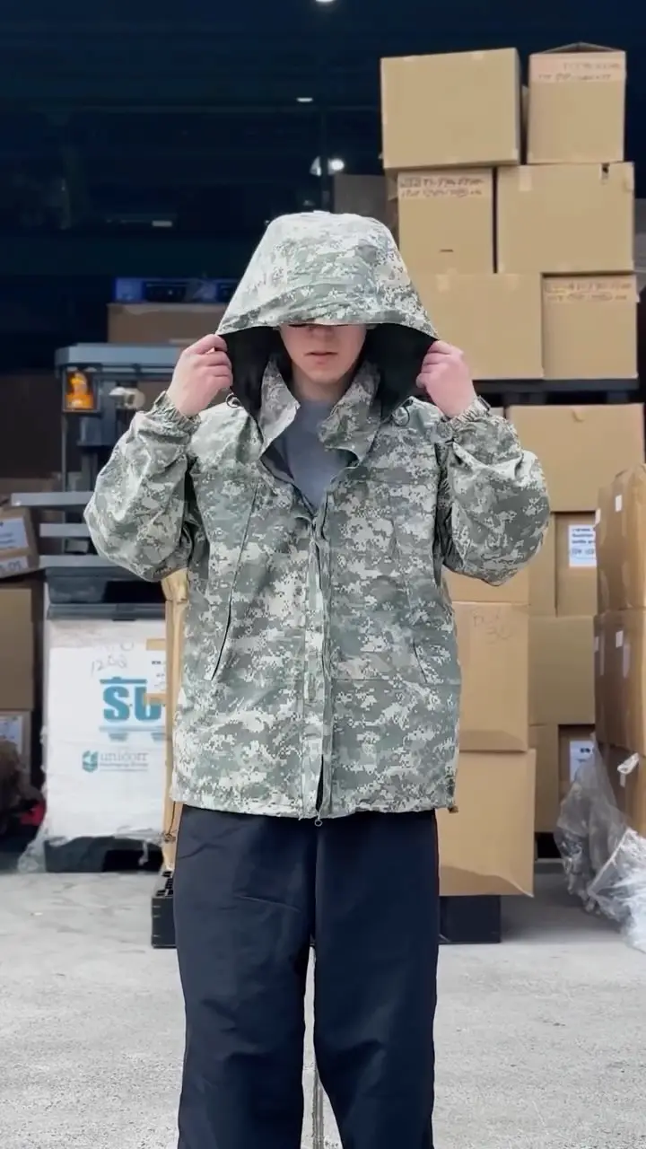 実物 USED 米軍 ECWCS Gen3 LEVEL6 GORE-TEX パンツ ACU（UCP
