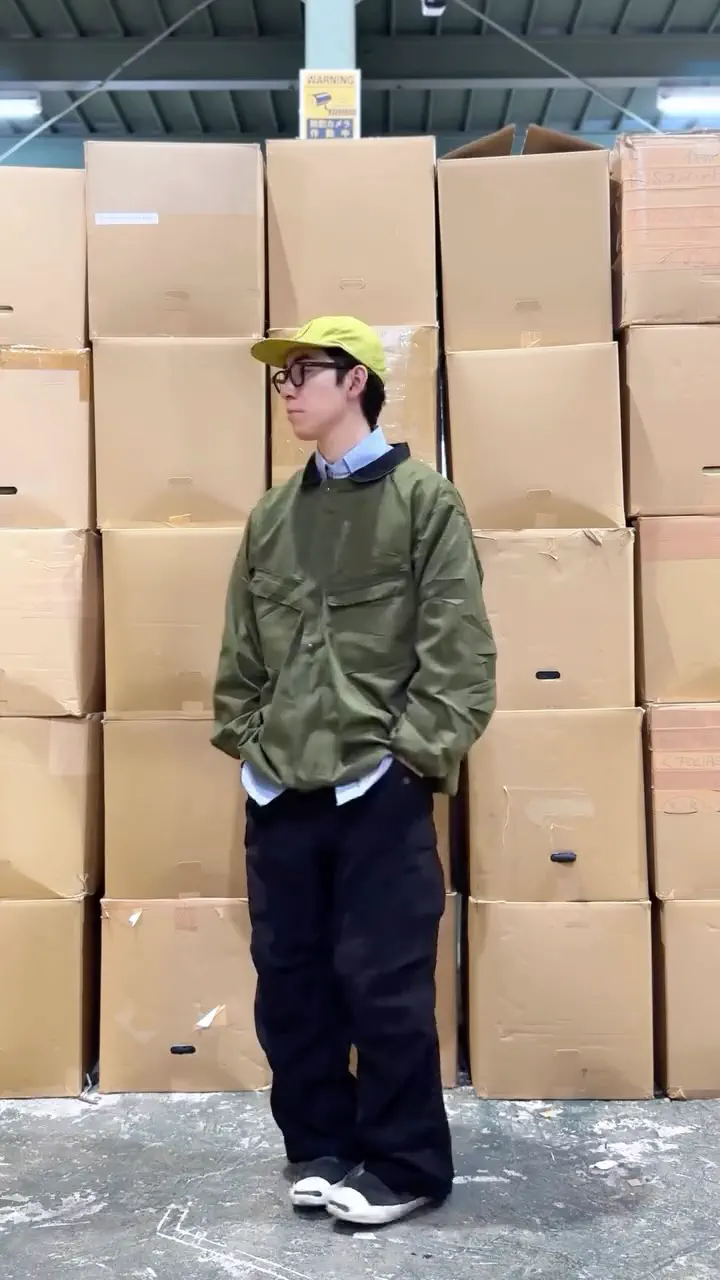 WAIPER.inc 実物 新品 デッドストック 米軍 リメイク ケミカル