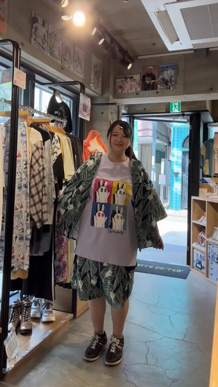 362114：Parityキャラ トロピカルリーフ柄ハーフパンツの通販-ScoLar