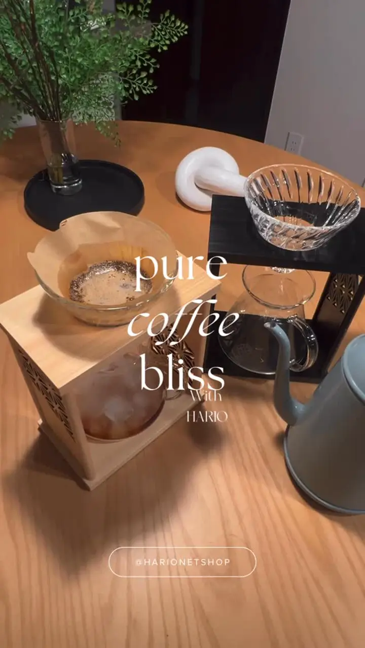 ドリップスタンドセット 麻の葉 –コーヒーセットなら HARIO NETSHOP