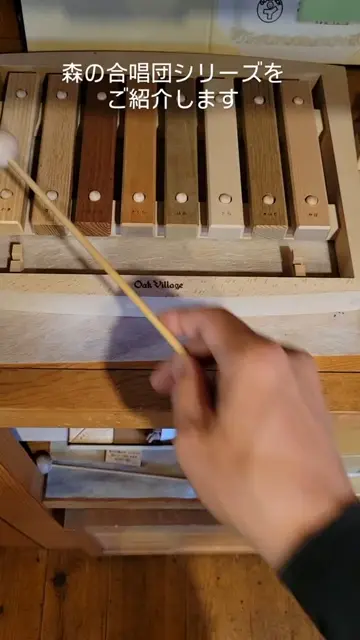 小さな森の合唱団 琉球版【音色も豊かな知育玩具。持ち運びも便利な小